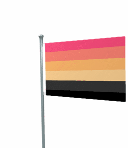flag animation of the dark selfship flag by the magpie server